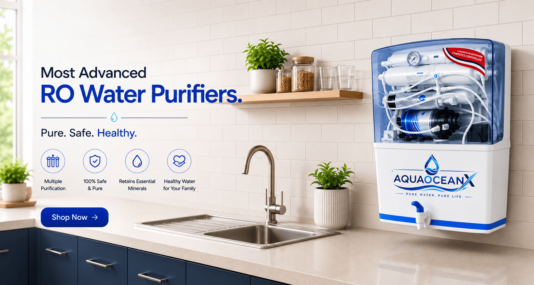 rent an RO purifier in Raipur - AquaOcean water purifier